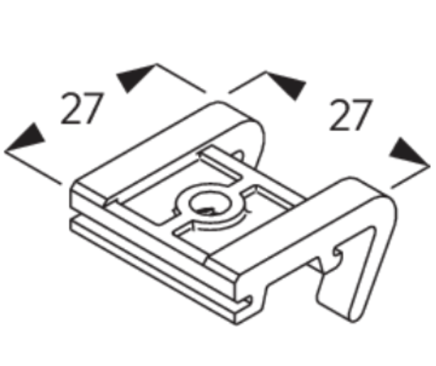 Silent Gliss SG 3826 Bracket