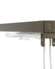 Silent Gliss 3870 Corded Curtain Track in Antique Bronze