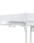 Silent Gliss 3870 Corded Curtain Track in Matt White