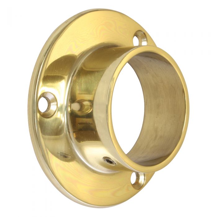 Solid Brass Curtain Pole Recess Bracket