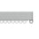 Silent Gliss 1080 curtain track in Anodic Grey, end cap and gliders