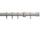 Hallis Neo Stainless Steel Stud Curtain Pole Set - 28mm