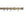 Hallis Neo Spun Brass Stud Curtain Pole Set - 28mm