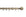 Hallis Neo Spun Brass Ball Curtain Pole Set - 28mm