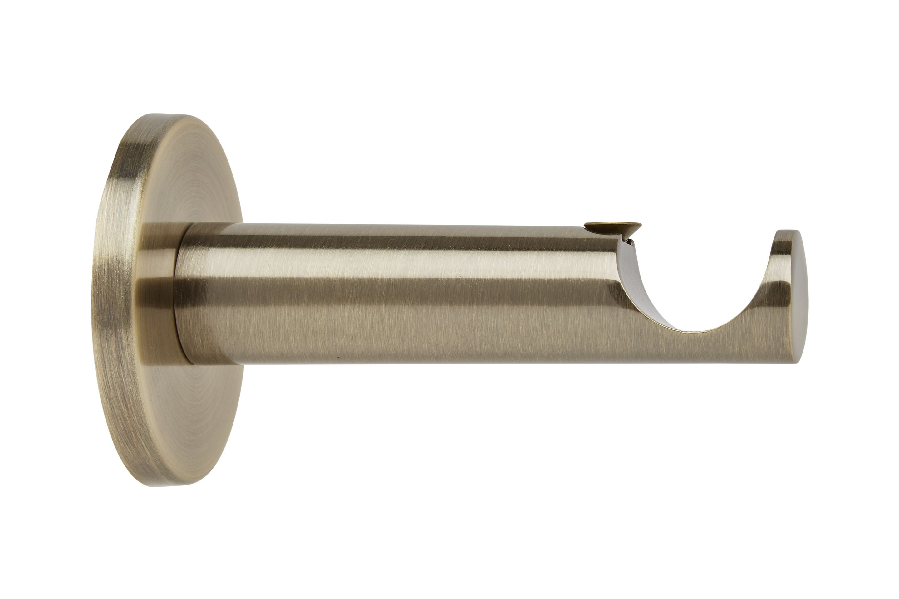 Cylinder bracket in spun brass