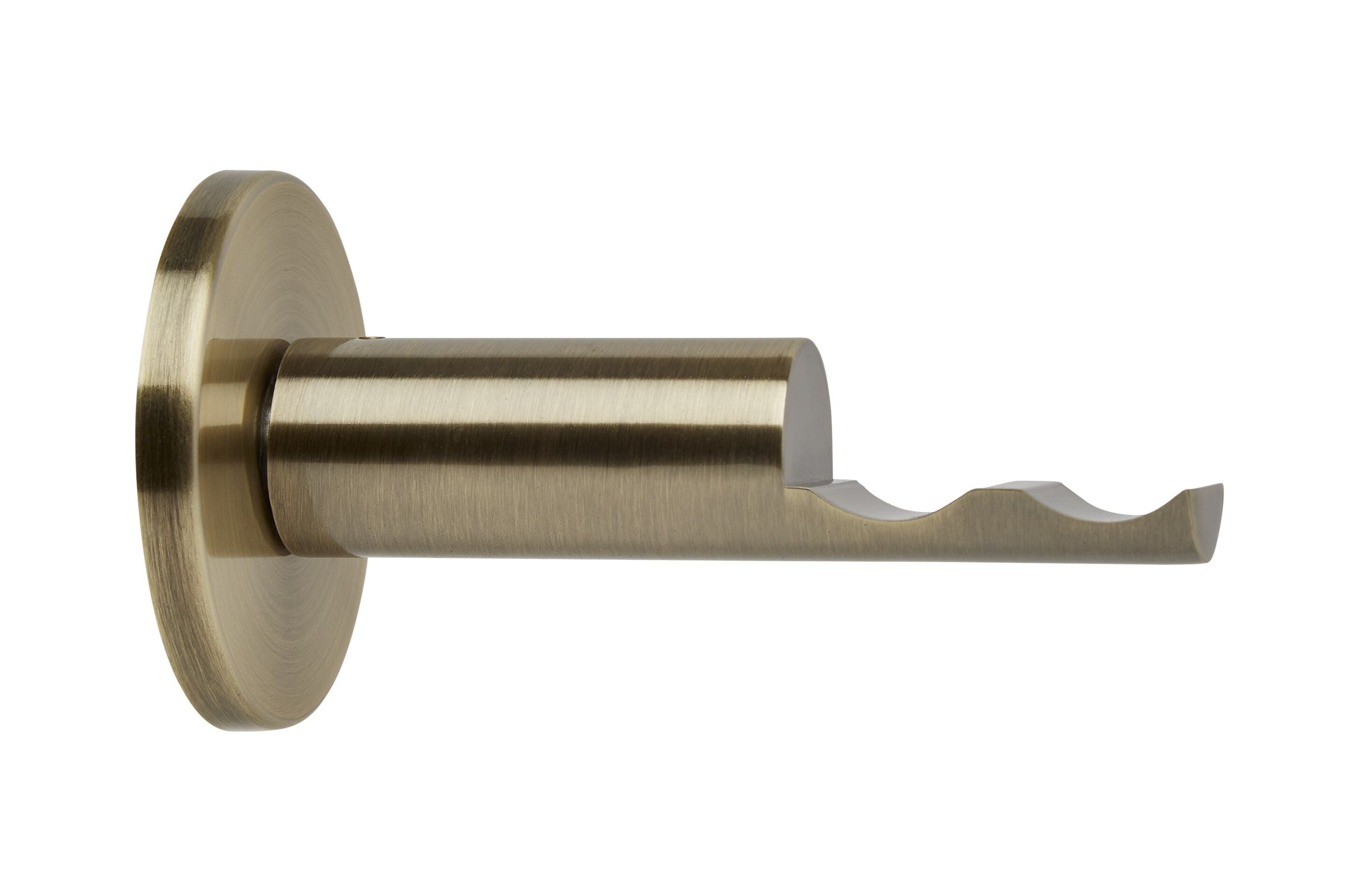 Passing bracket in spun brass
