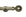 Hallis Neo Eyelet Spun Brass Ball Curtain Pole Set - 28mm