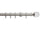 Hallis Neo Premium Stainless Steel Clear Ball Curtain Pole Set - 28mm