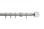Hallis Neo Premium Stainless Steel Faceted Ball Curtain Pole Set - 28mm