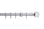 Hallis Neo Premium Chrome Faceted Ball Curtain Pole Set - 28mm