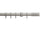 Hallis Neo Stainless Steel Wired Barrel Curtain Pole Set - 28mm