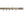 Hallis Neo Spun Brass Wired Barrel Curtain Pole Set - 28mm