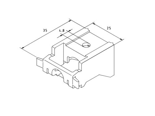 Silent Gliss 3630 Universal Bracket