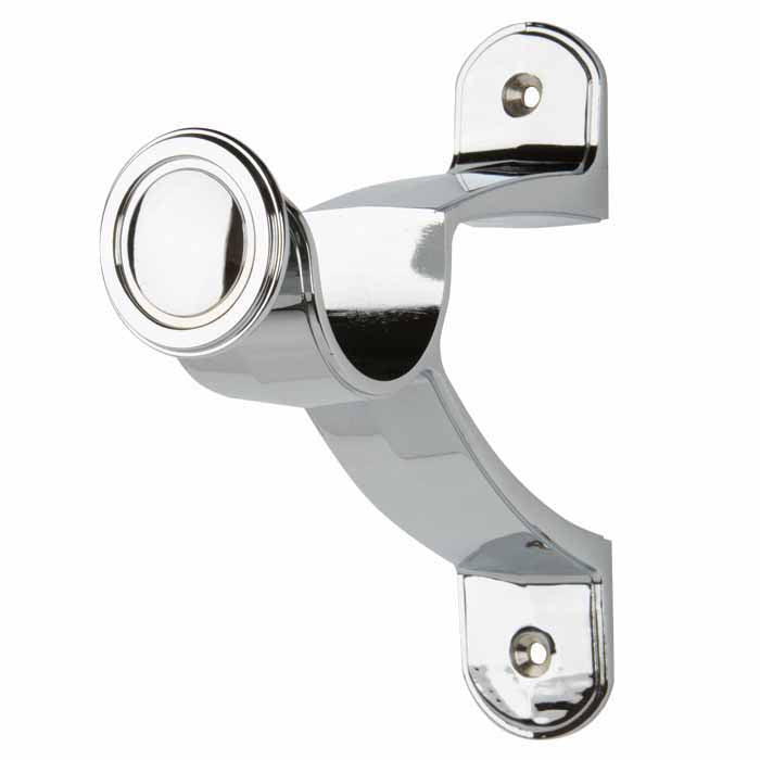 Hallis Galleria End Bracket in Chrome