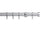 Hallis Neo Chrome End Cap Curtain Pole Set - 28mm