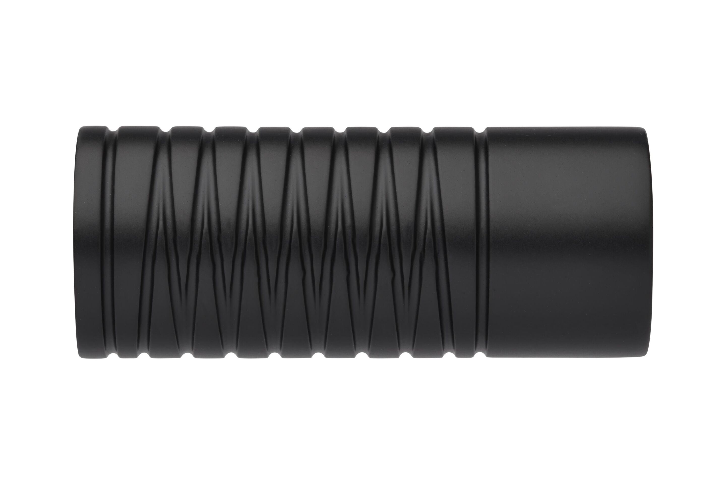 Wired Barrel finial in matt black for the Hallis Neo bay pole