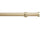 Hallis Neo Eyelet Gold End Cap Curtain Pole Set - 28mm