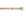 Hallis Neo Eyelet Gold Ball Curtain Pole Set - 28mm