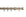 Hallis Neo Spun Brass End Cap Curtain Pole Set - 28mm