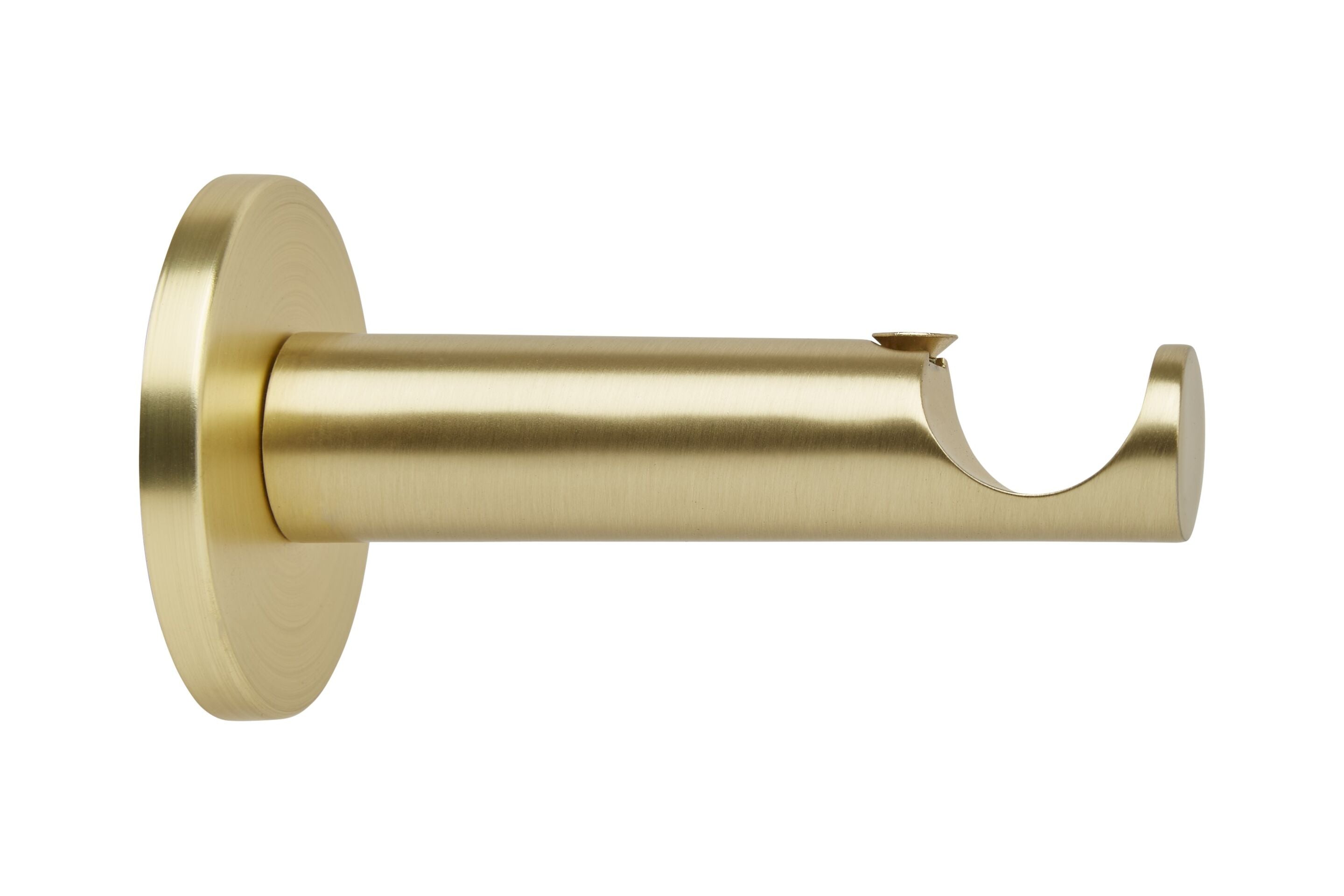 Cylinder bracket in gold