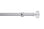 Hallis Neo Eyelet Premium Chrome Faceted Ellipse Curtain Pole Set - 28mm