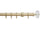 Hallis Neo Premium Gold Faceted Ellipse Curtain Pole Set - 28mm