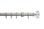 Hallis Neo Premium Stainless Steel Faceted Ellipse Curtain Pole Set - 28mm