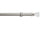 Hallis Neo Eyelet Premium Stainless Steel Faceted Trumpet Curtain Pole Set - 28mm