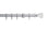 Hallis Neo Premium Chrome Faceted Trumpet Curtain Pole Set - 28mm