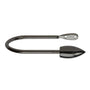 Hallis Neo Bullet Holdbacks in Black Nickel Effect