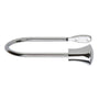 Hallis Neo Trumpet Holdbacks in Chrome Effect