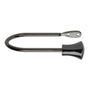 Hallis Neo Trumpet Holdbacks in Black Nickel Effect