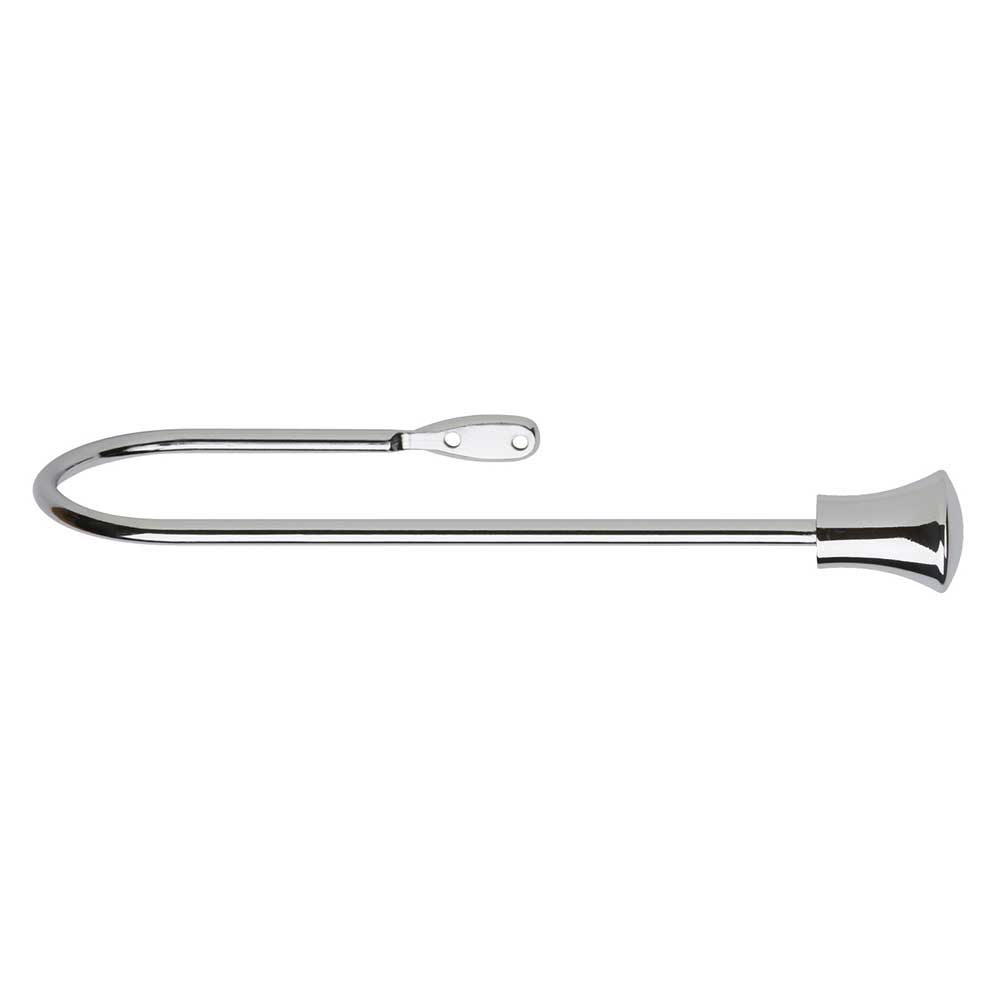 Hallis Neo Extended Trumpet Holdback in Chrome Effect