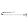 Hallis Neo Extended Trumpet Holdbacks in Chrome Effect