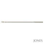 Jones Lunar Curtain Pole Draw Rods in Matt Nickel