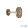 Jones Lunar Holdbacks in Burnished Brass
