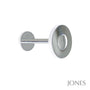 Jones Lunar Curtain Holdbacks in Chrome