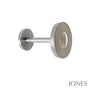 Jones Lunar Curtain Holdbacks in Matt Nickel