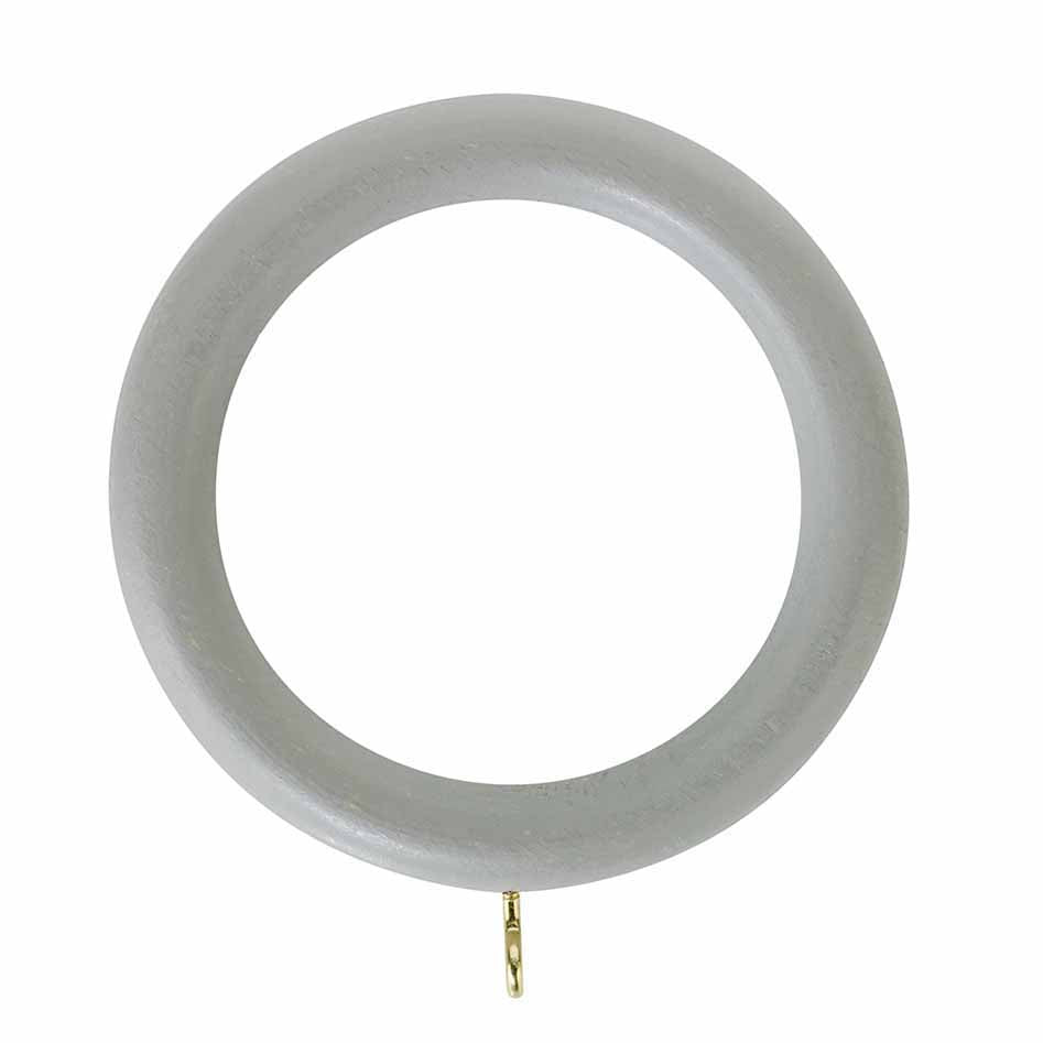 Hallis Honister Curtain Pole Rings in Truffle
