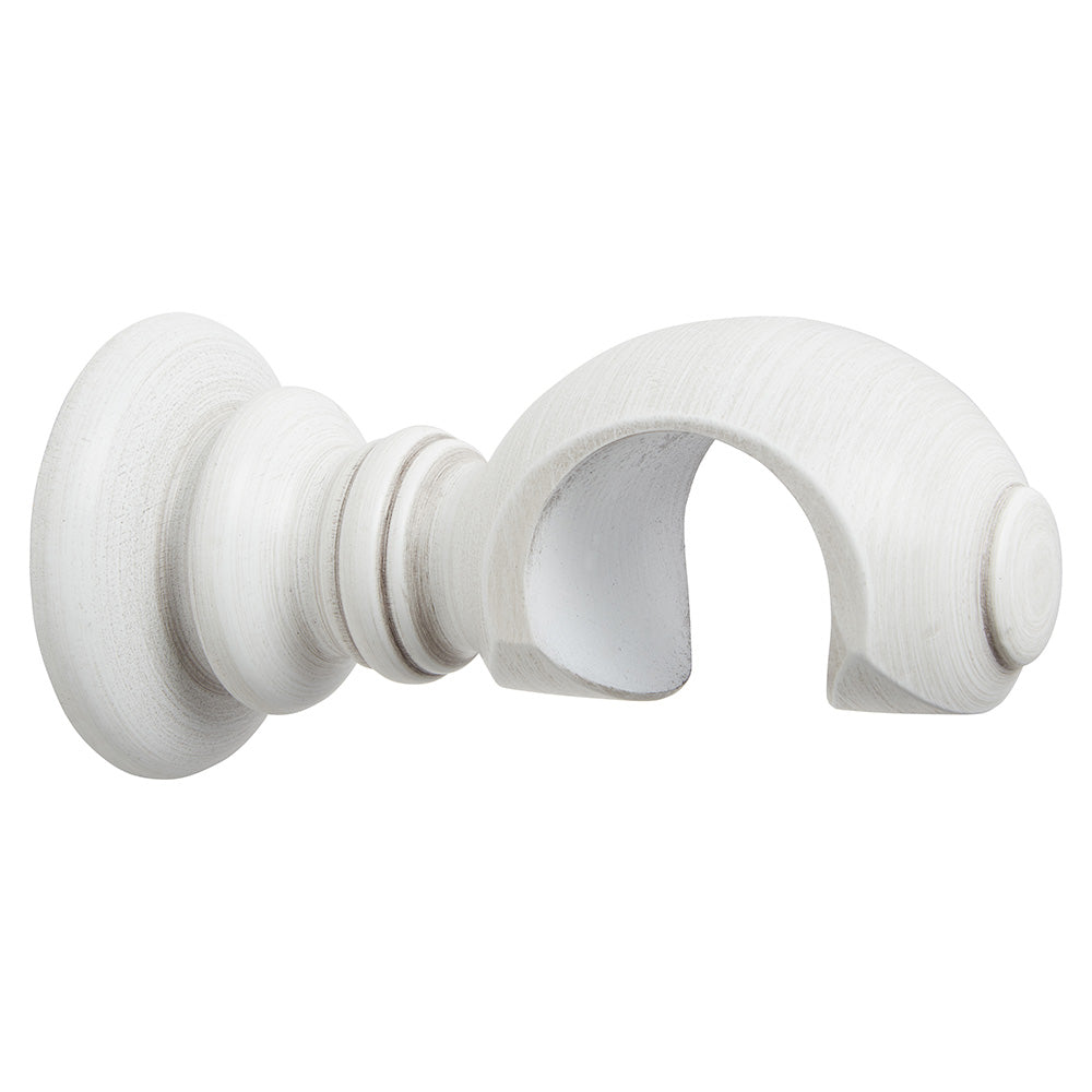 Hallis Modern Country Clasp Bracket in Brushed Ivory