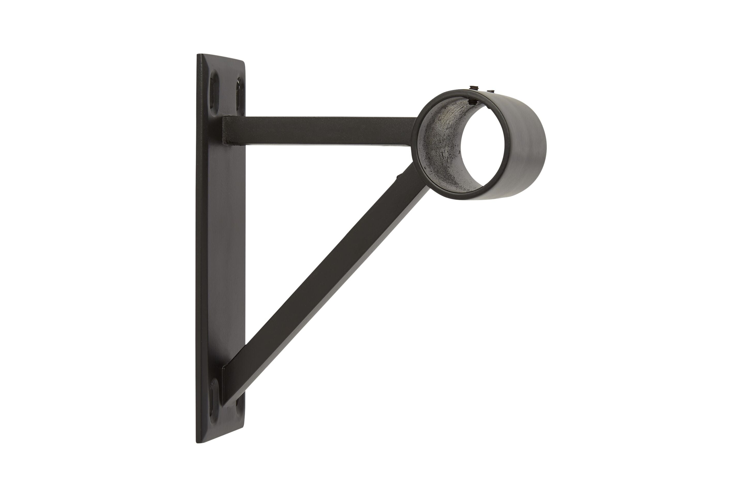 Neo bay end bracket in matt black