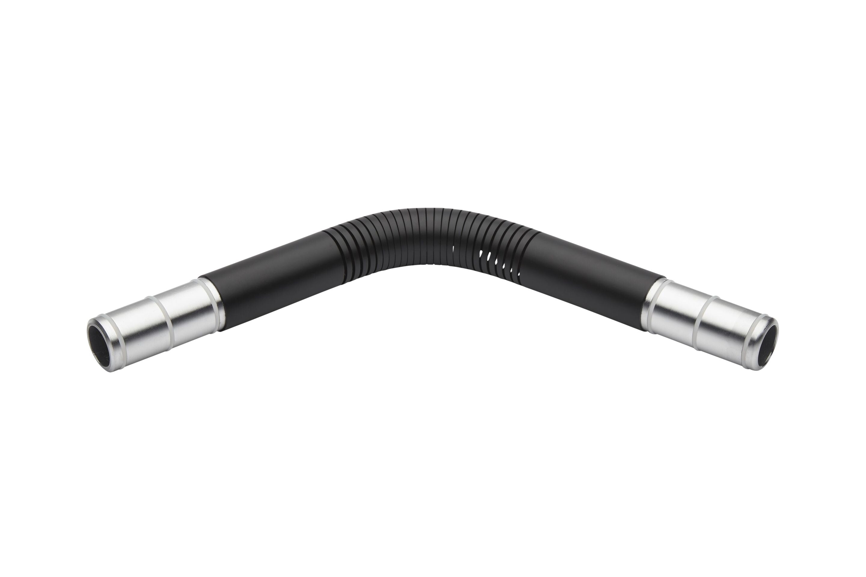 Bendable corner joint in matt black