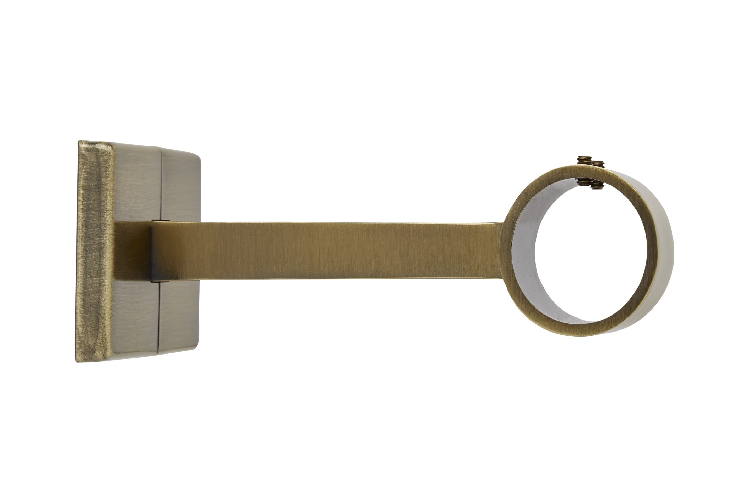 Neo bay centre bracket in spun brass