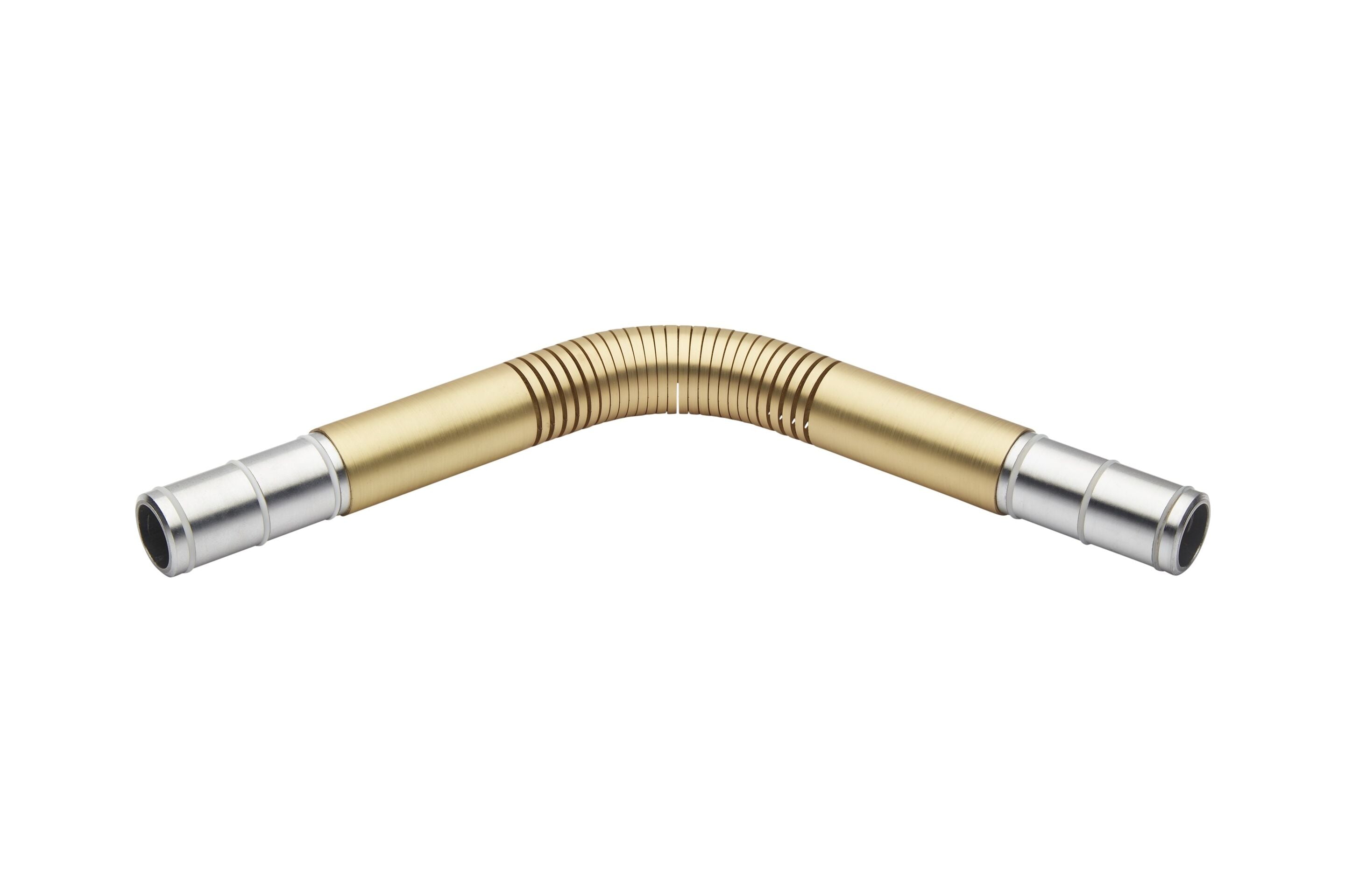 Bendable corner joint in gold