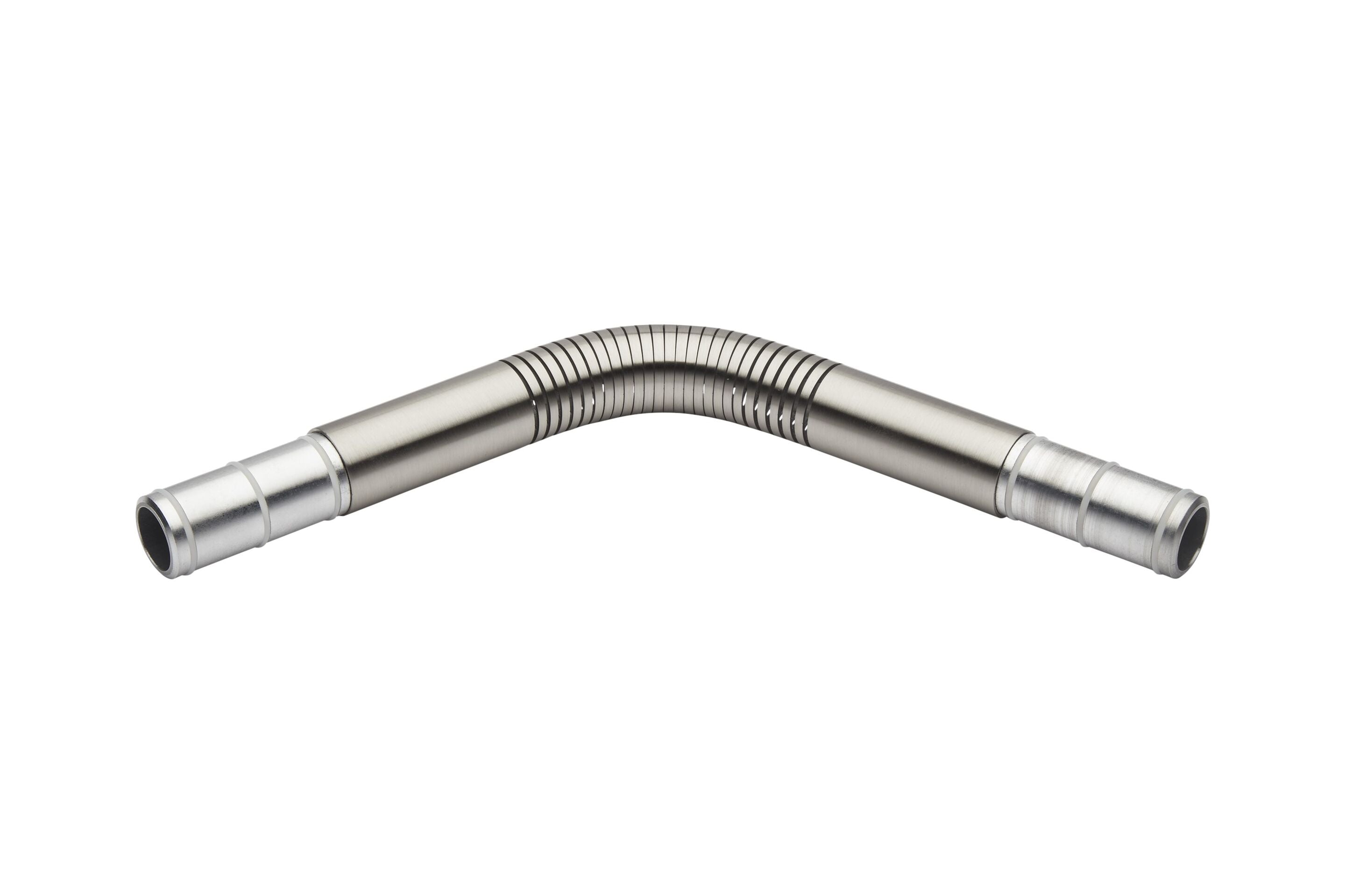 Bendable corner joint in stainless steel