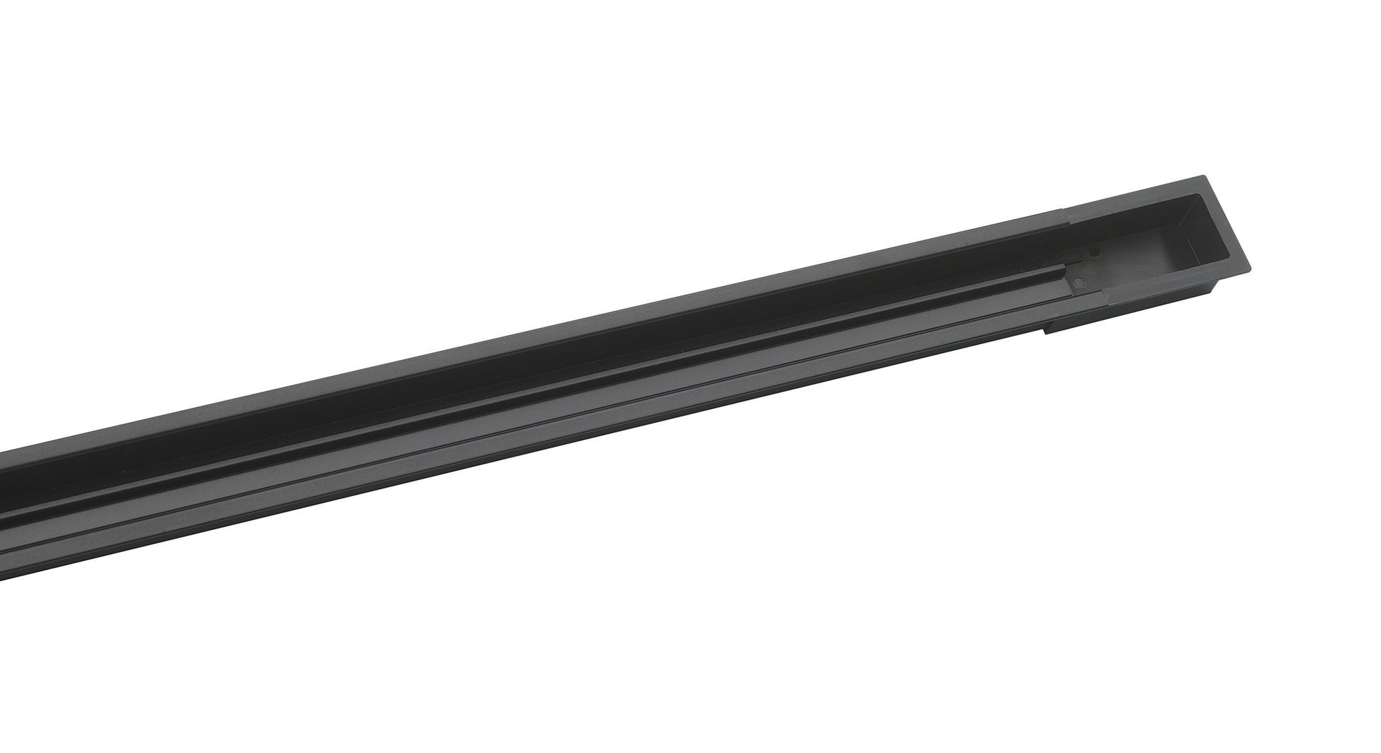 Silent Gliss 6870 Curtain Track in Black