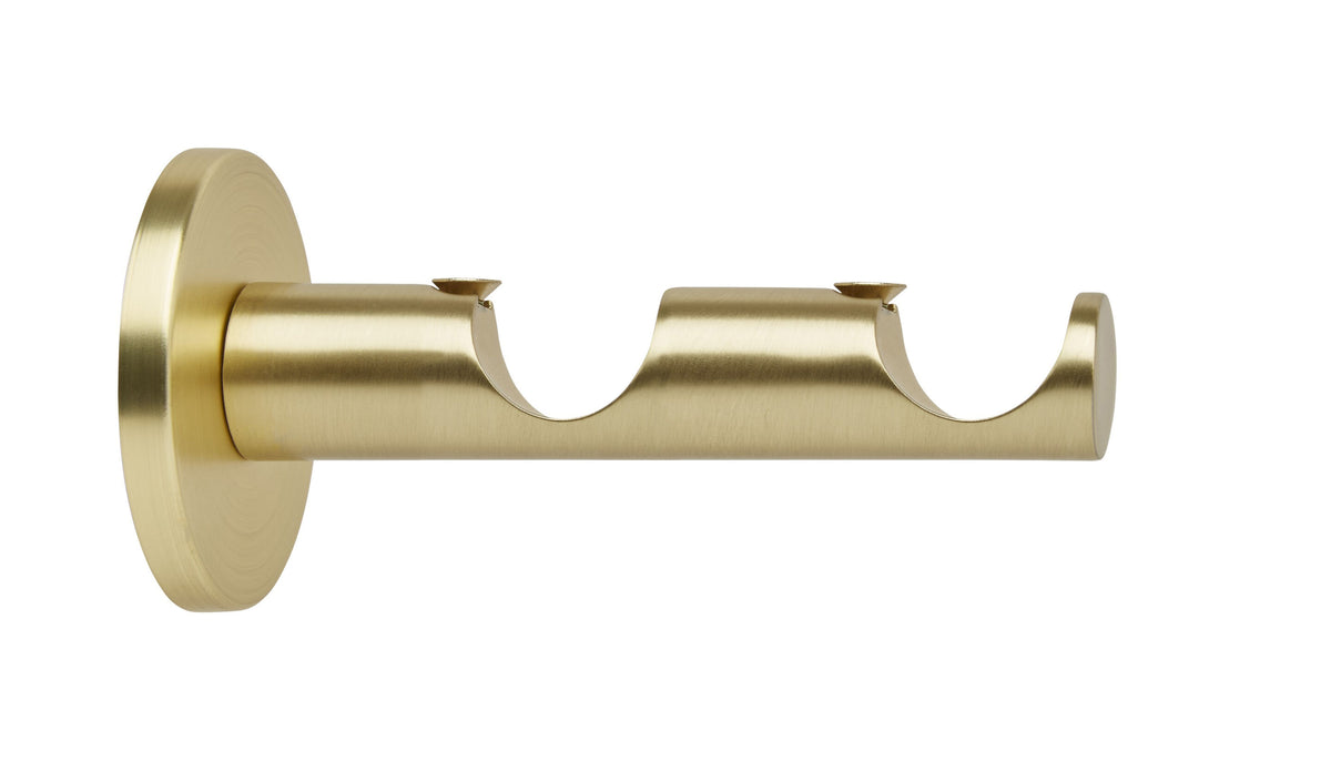 Hallis Neo 28mm/28mm double bracket in Gold