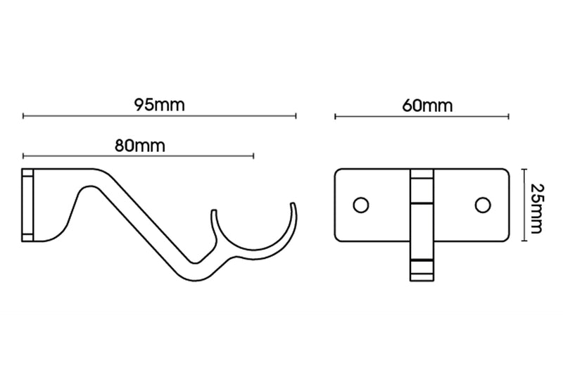 25mm Passing Bracket
