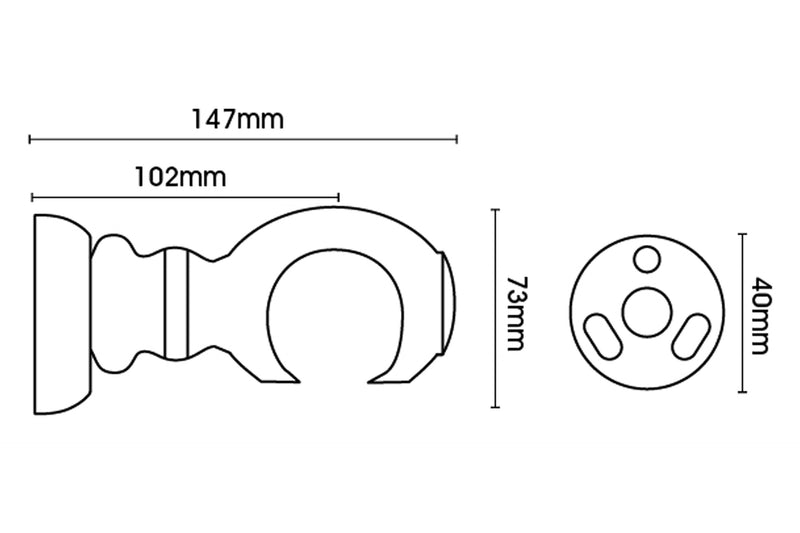 45mm Clasp Bracket