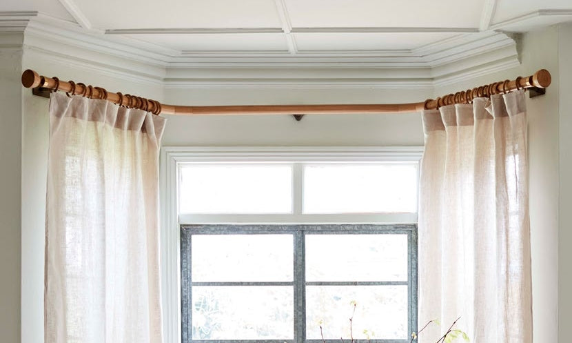 Bay Window Curtain Poles | Pole Design UK
